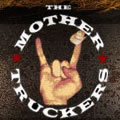 The Mother Truckers Logo: The long-horn salute with a cowboy hat perched on the index finger